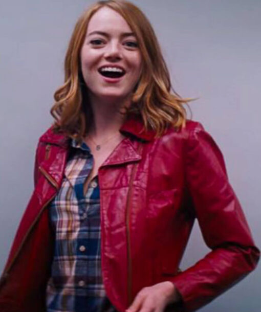 Emma Stone Leather Jacket
