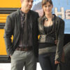 Lizzy Caplan Black Jacket