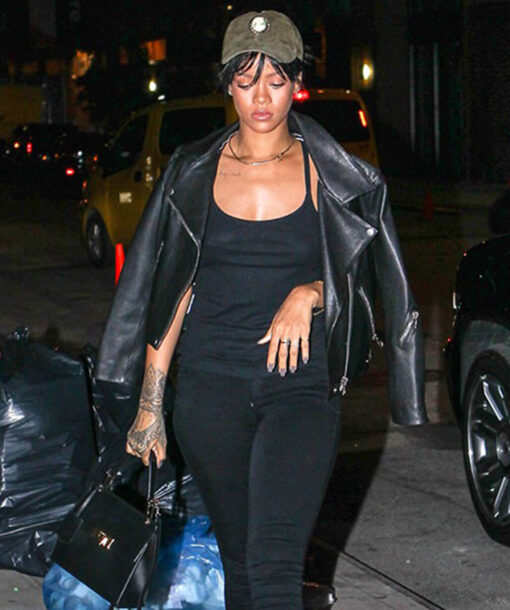 Rihanna Biker Jacket