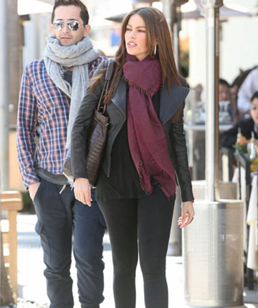 Sofia Vergara Biker Jacket