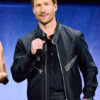 Glen Powell Black Jacket