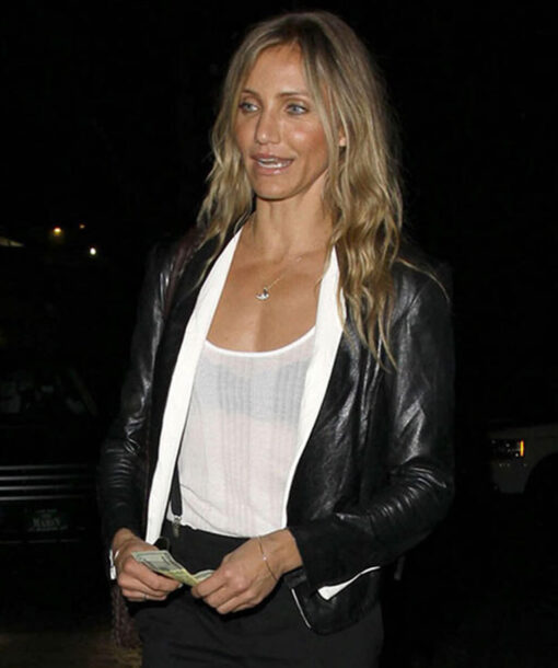 Cameron Diaz Black Jacket