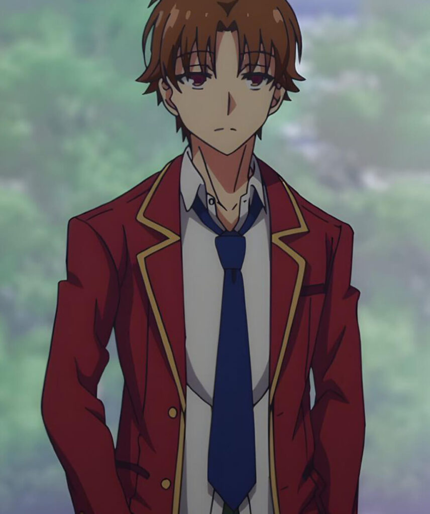 Classroom Of The Elite Kiyotaka Ayanokoji Red Coat