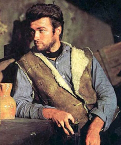 Clint Eastwood Brown Vest