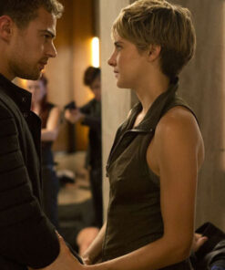 Shailene Woodley Brown Vest