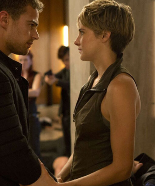 Shailene Woodley Brown Vest