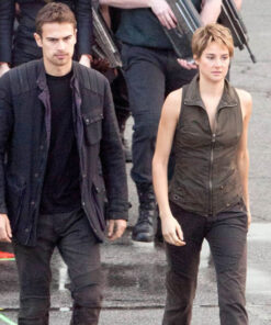 Shailene Woodley Brown Vest