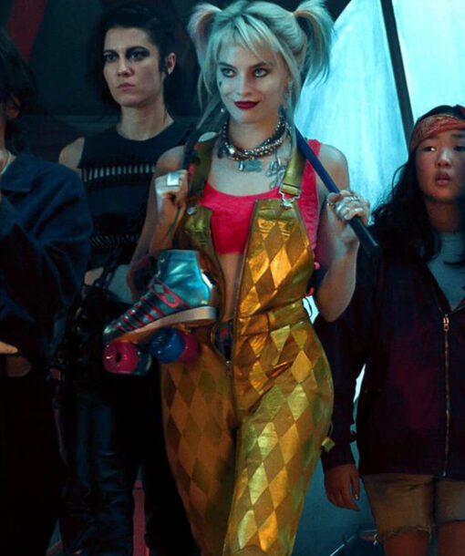 Harley Quinn Golden Romper