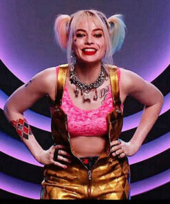 Harley Quinn Golden Romper
