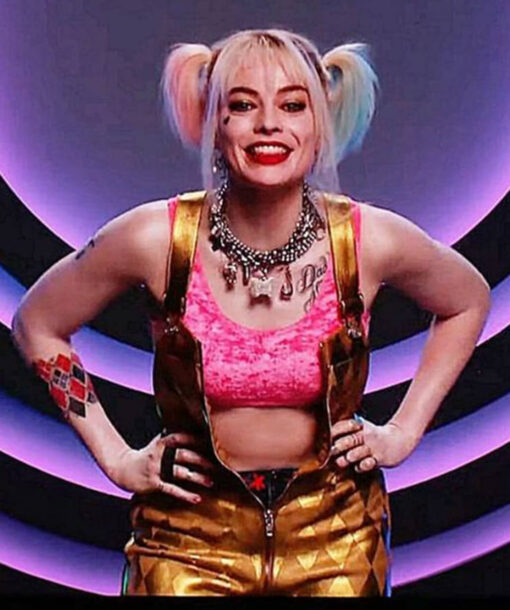 Harley Quinn Golden Romper