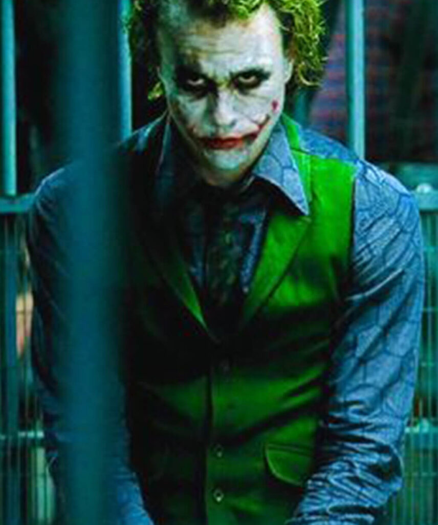 Heath Ledger The Dark Knight Joker Green Vest