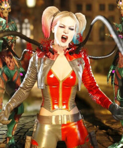 Harley Quinn Leather Jacket