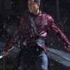 Daniel Wu Red Coat