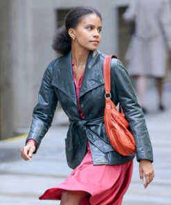 Zazie Beetz Grey Jacket