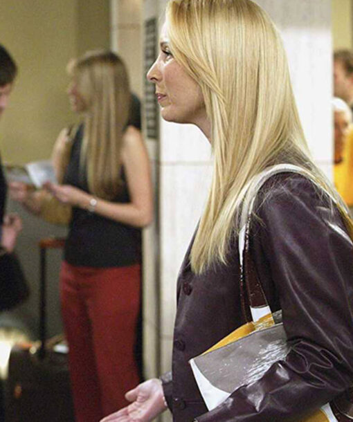 Lisa Kudrow Purple Jacket