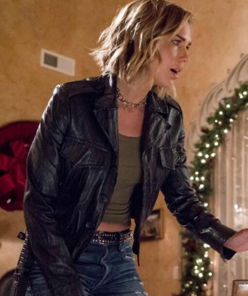 Olivia Charity Leather Jacket