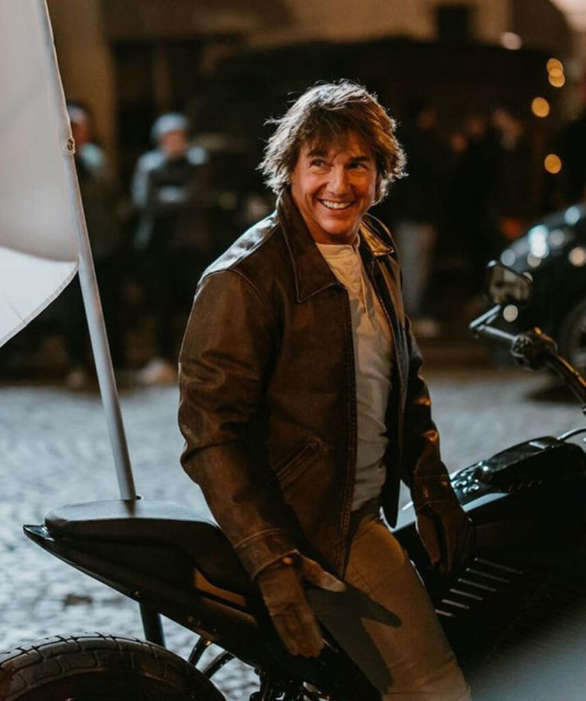 Paris Olympics 2024 Tom Cruise Brown Jacket