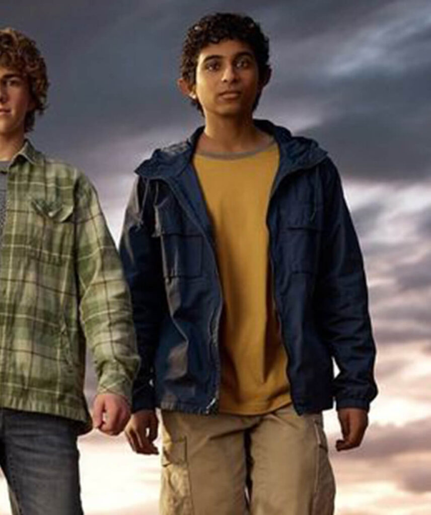 Percy Jackson and the Olympians Grover Underwood Blue Jacket