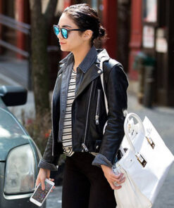Vanessa Hudgens Black Biker Jacket