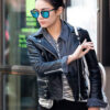 Vanessa Hudgens Black Biker Jacket