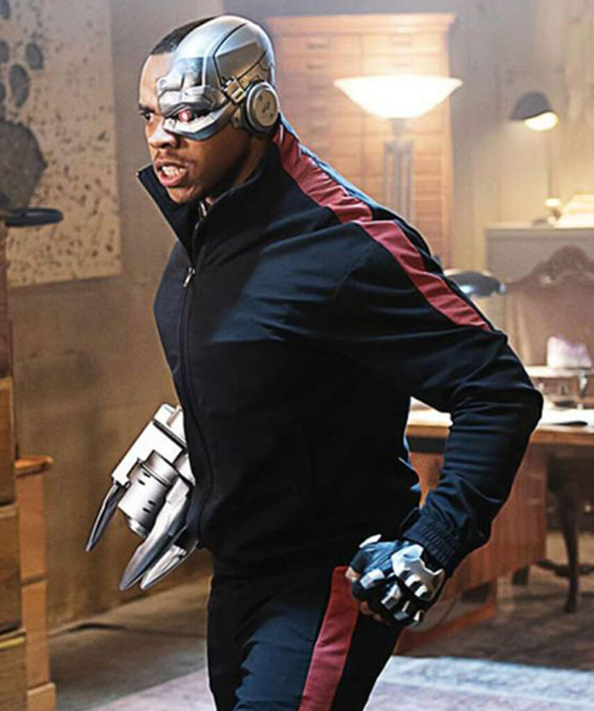 Victor Stone Doom Patrol Cyborg Black Tracksuit