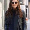 Keira Knightley Quilted Jacket