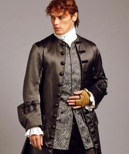 Jamie Fraser Black Coat