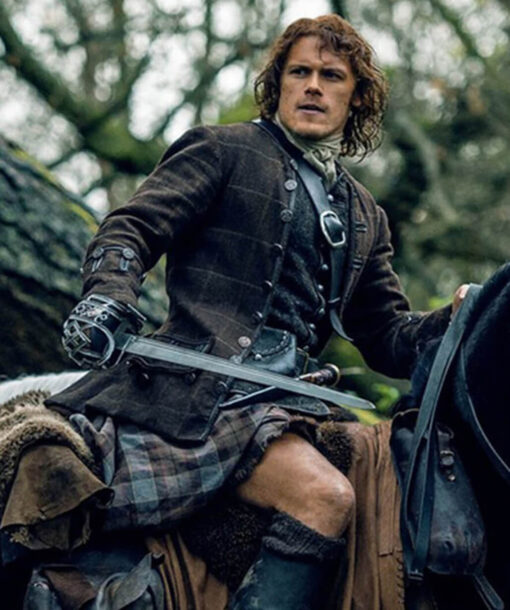 Jamie Fraser Brown Coat