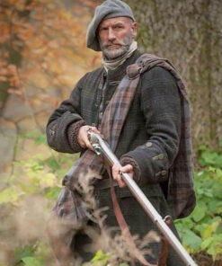 Dougal MacKenzie Black Coat