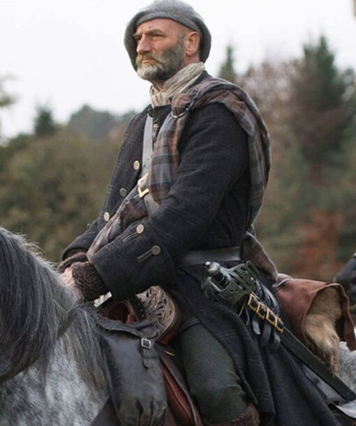 Dougal MacKenzie Black Coat