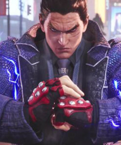 Kazuya Mishima Purple Coat