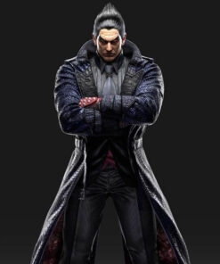 Kazuya Mishima Purple Coat
