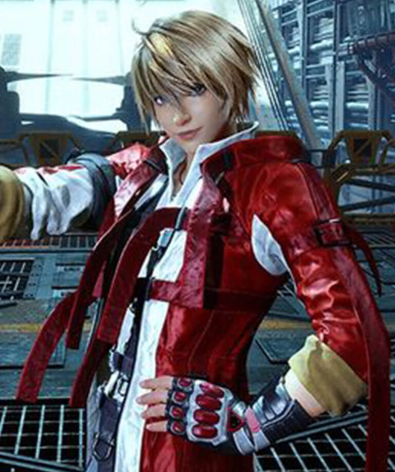 Tekken 8 Leo Kliesen Red Outfit Party Carnival Halloween Cosplay Costume