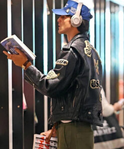 Jacob Elordi Biker Jacket