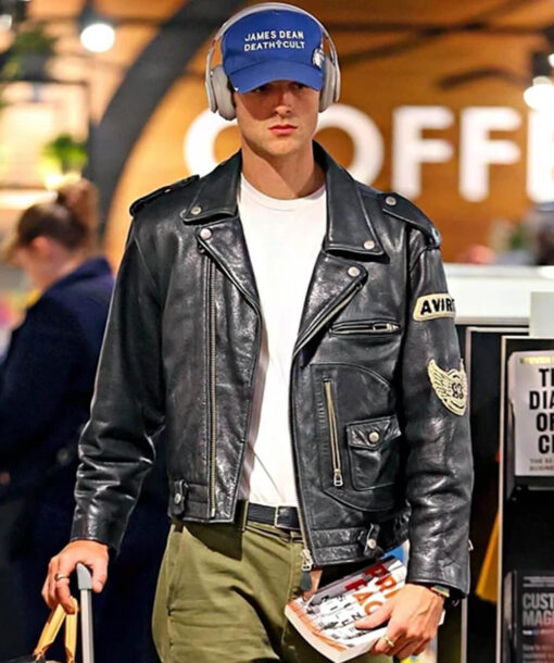 Jacob Elordi Biker Jacket