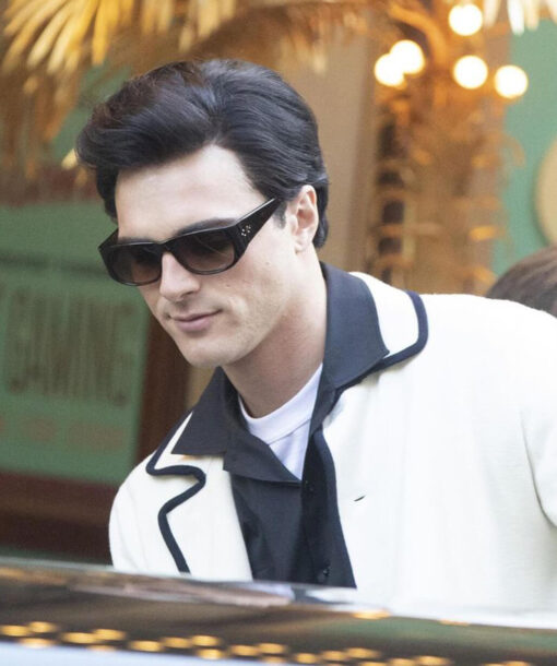 Jacob Elordi White Blazer