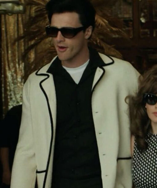 Jacob Elordi White Blazer