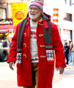 Arnold Schwarzenegger Santa Coat