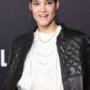 Sofia Boutella Leather Jacket