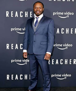 Malcolm Goodwin Blue Suit