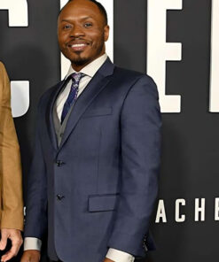 Malcolm Goodwin Blue Suit