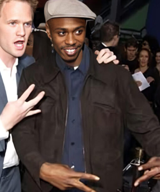 Dave Chappelle Undercover Brother Premiere Brown Cotton Jacket - Image 2