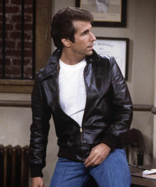 Henry Winkler Leather Jacket