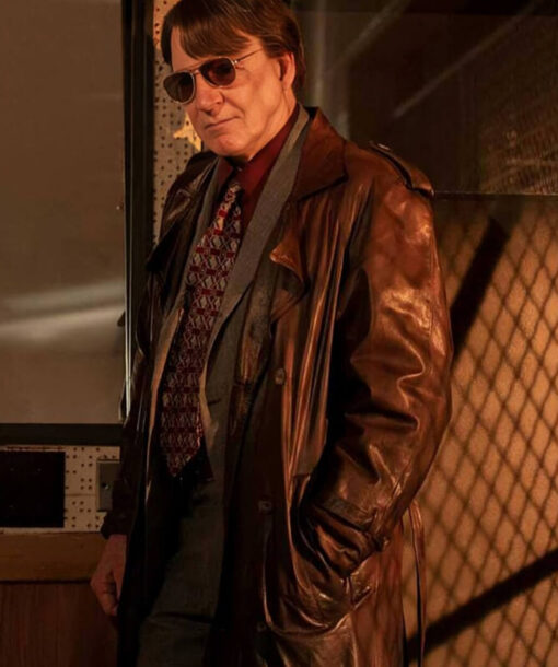 Charles Haden Leather Coat