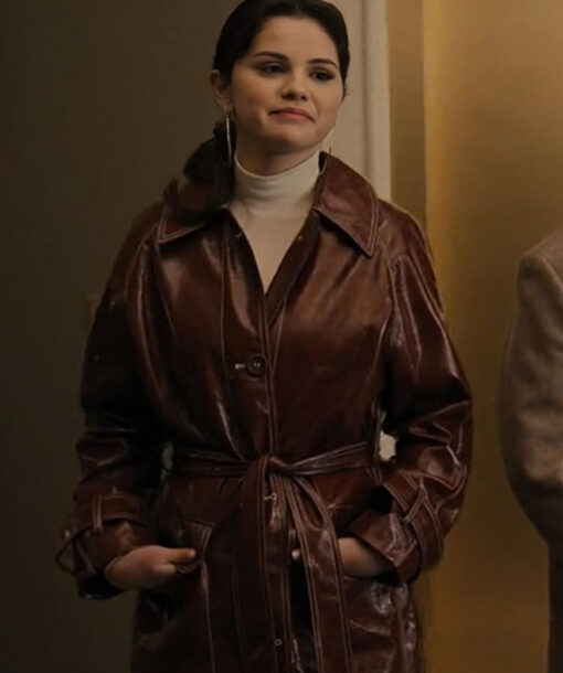 Mabel Mora Leather Coat