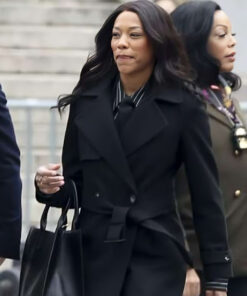 Kirsten McDuffie Black Coat