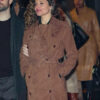 Margarita Levieva Suede Coat
