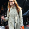 Elle Fanning Cotton Jacket