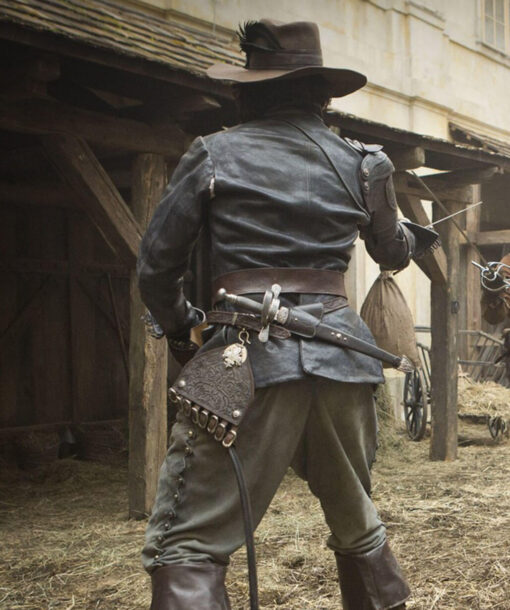 Athos Black Jacket