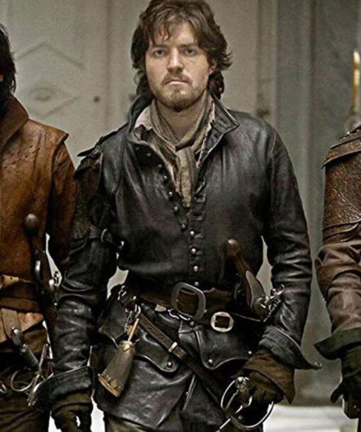 Athos Black Jacket